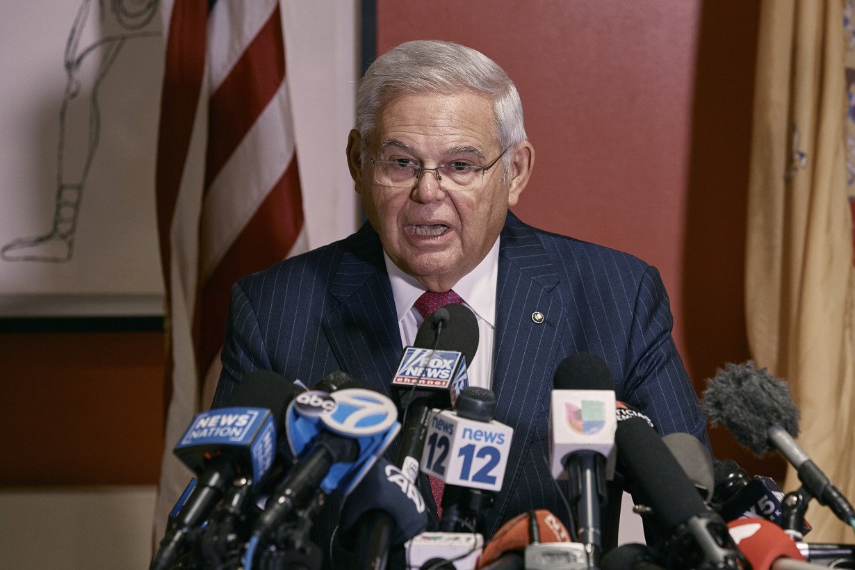 Democratic Sen. Menendez rejects calls to resign and says cash found in home was not bribe proceeds