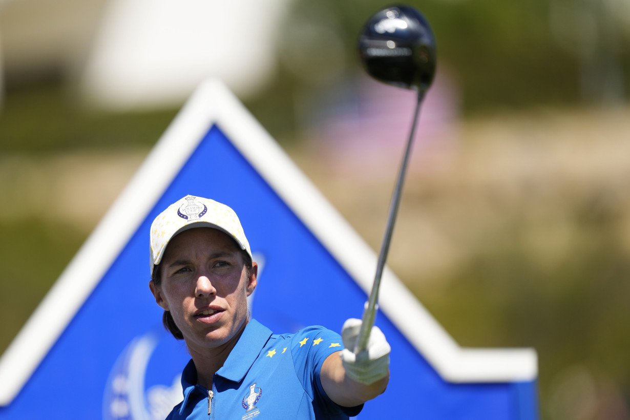 Europe keeps Solheim Cup after first-ever tie against US. Home-crowd favorite Ciganda thrives again