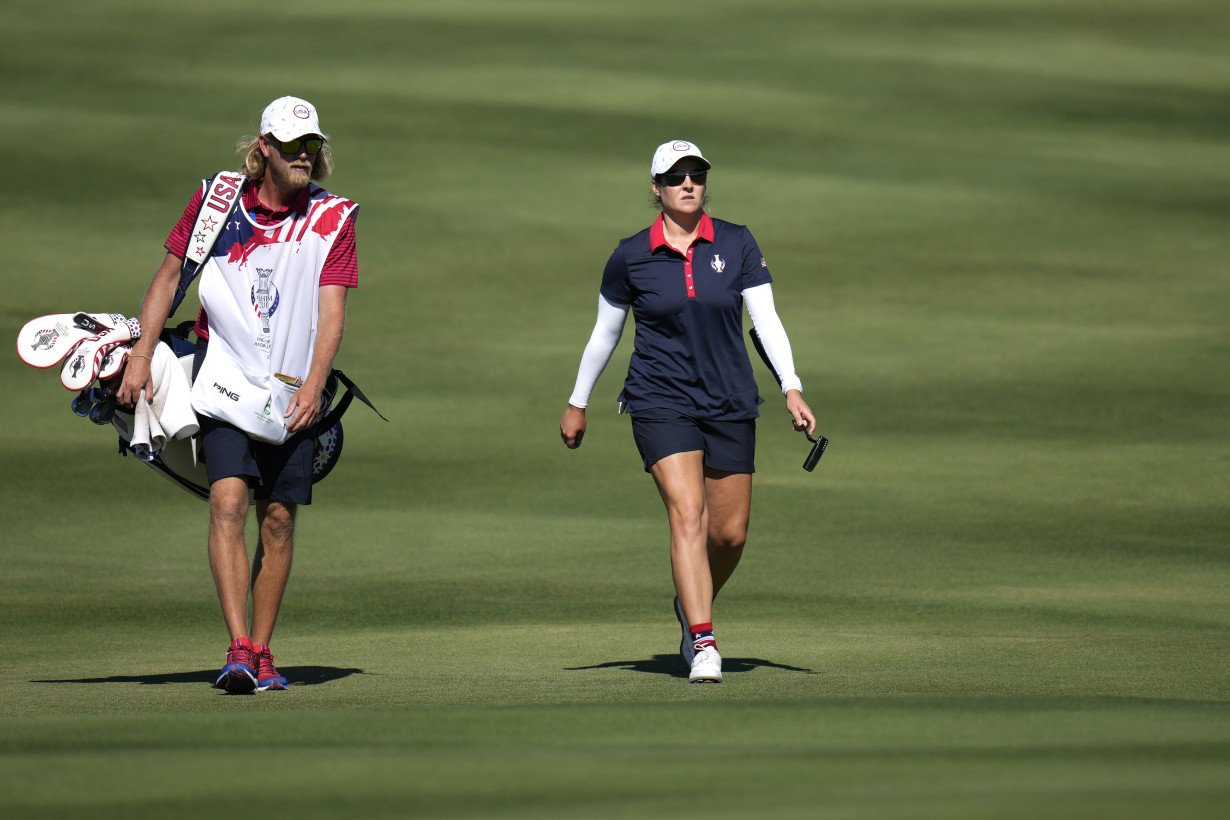 Europe keeps Solheim Cup after first-ever tie against US. Home-crowd favorite Ciganda thrives again