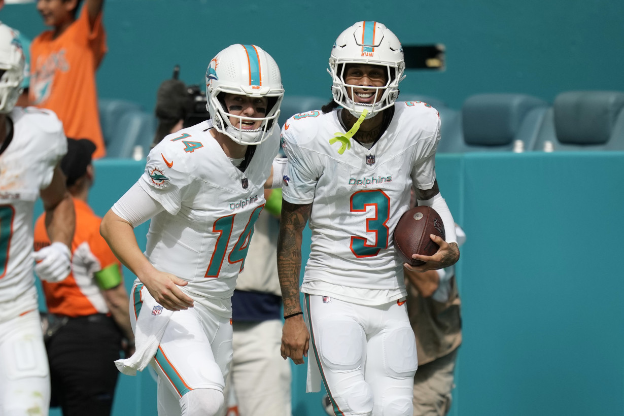 Dolphins rout Broncos 70-20, scoring the most points by an NFL team in a game since 1966