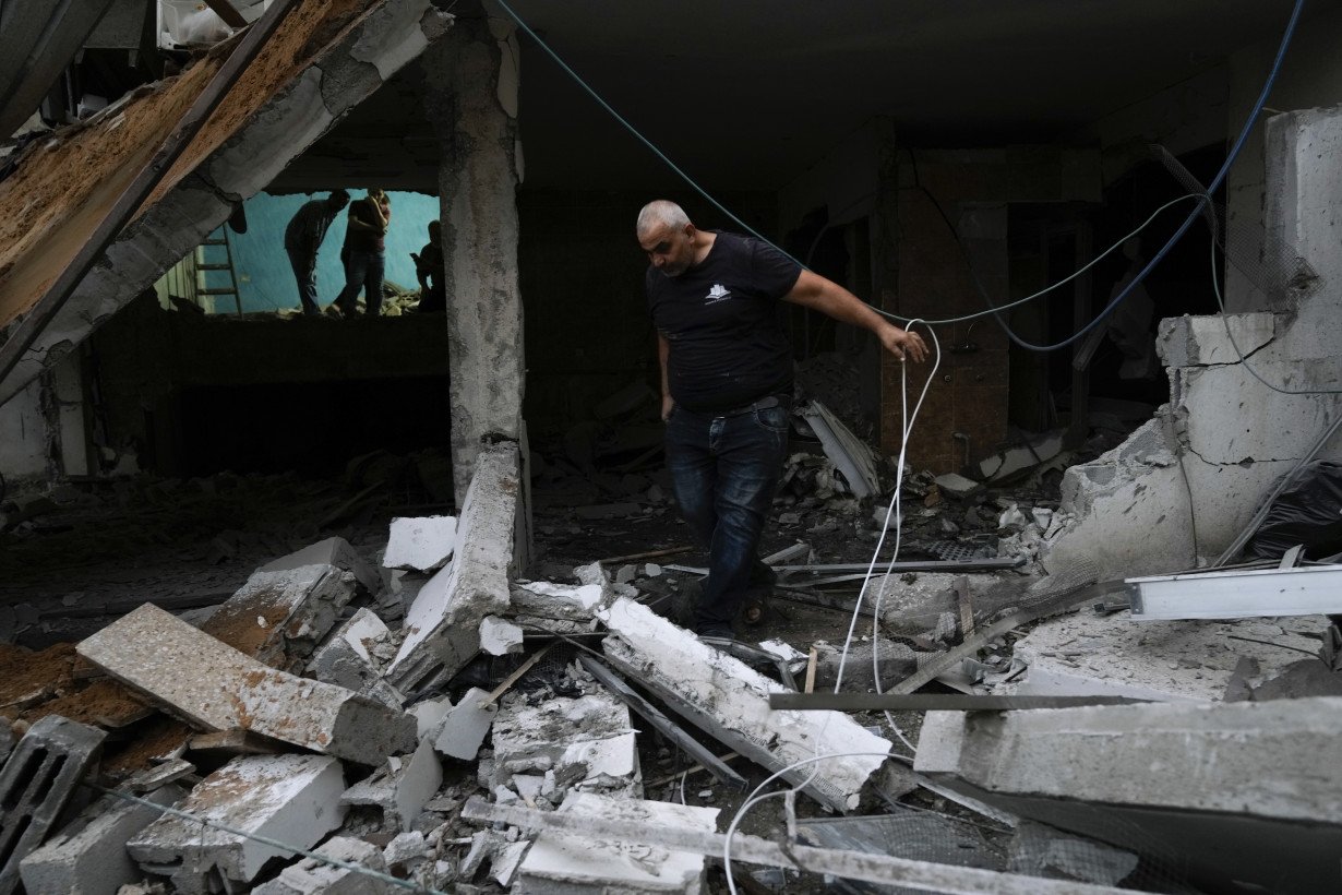 Israeli airstrikes hit Gaza for the 3rd day in a row as West Bank violence intensifies