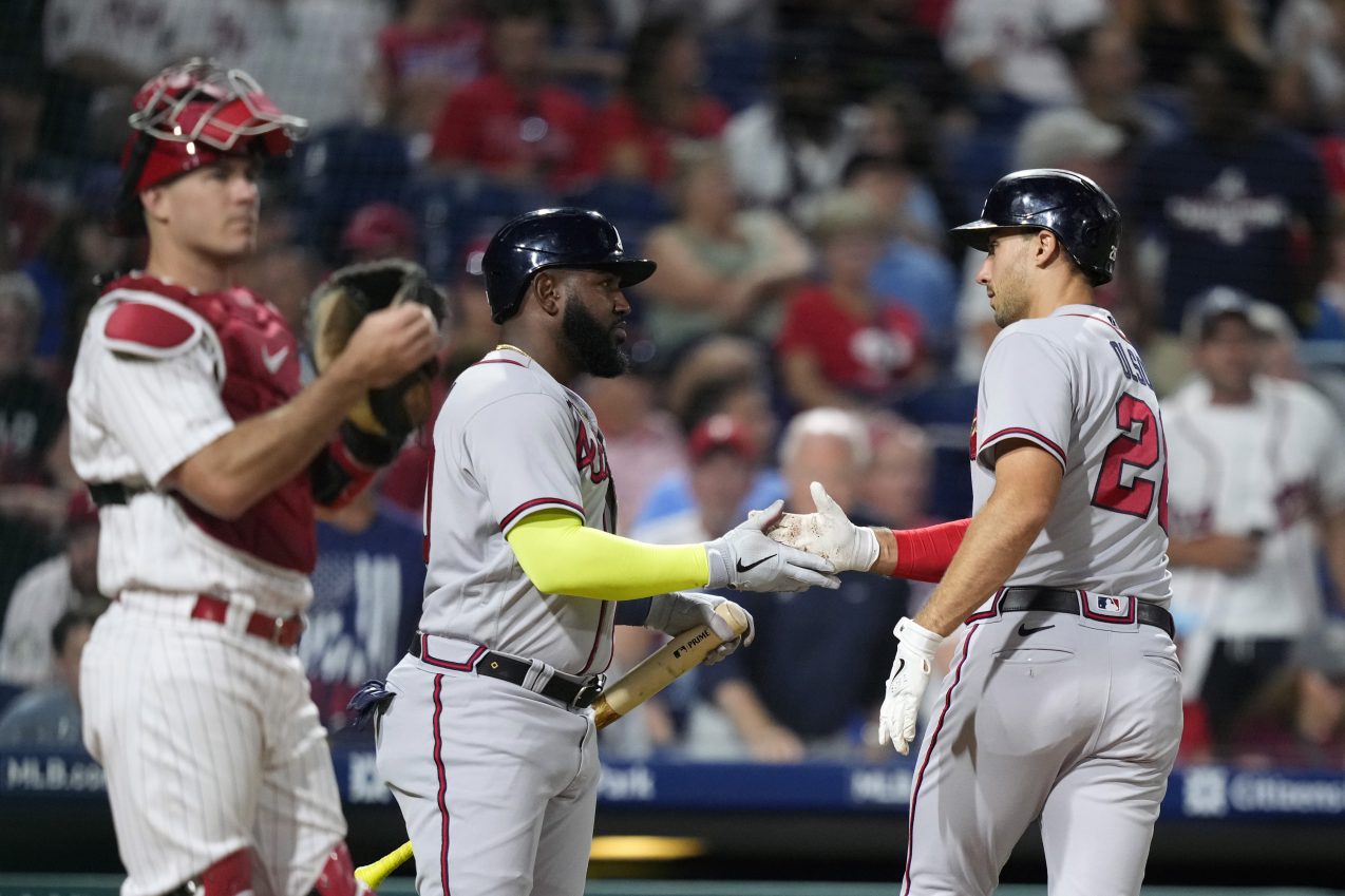 Braves Phillies Baseball