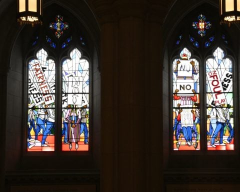 National Cathedral replaces windows honoring Confederacy with stained-glass homage to racial justice