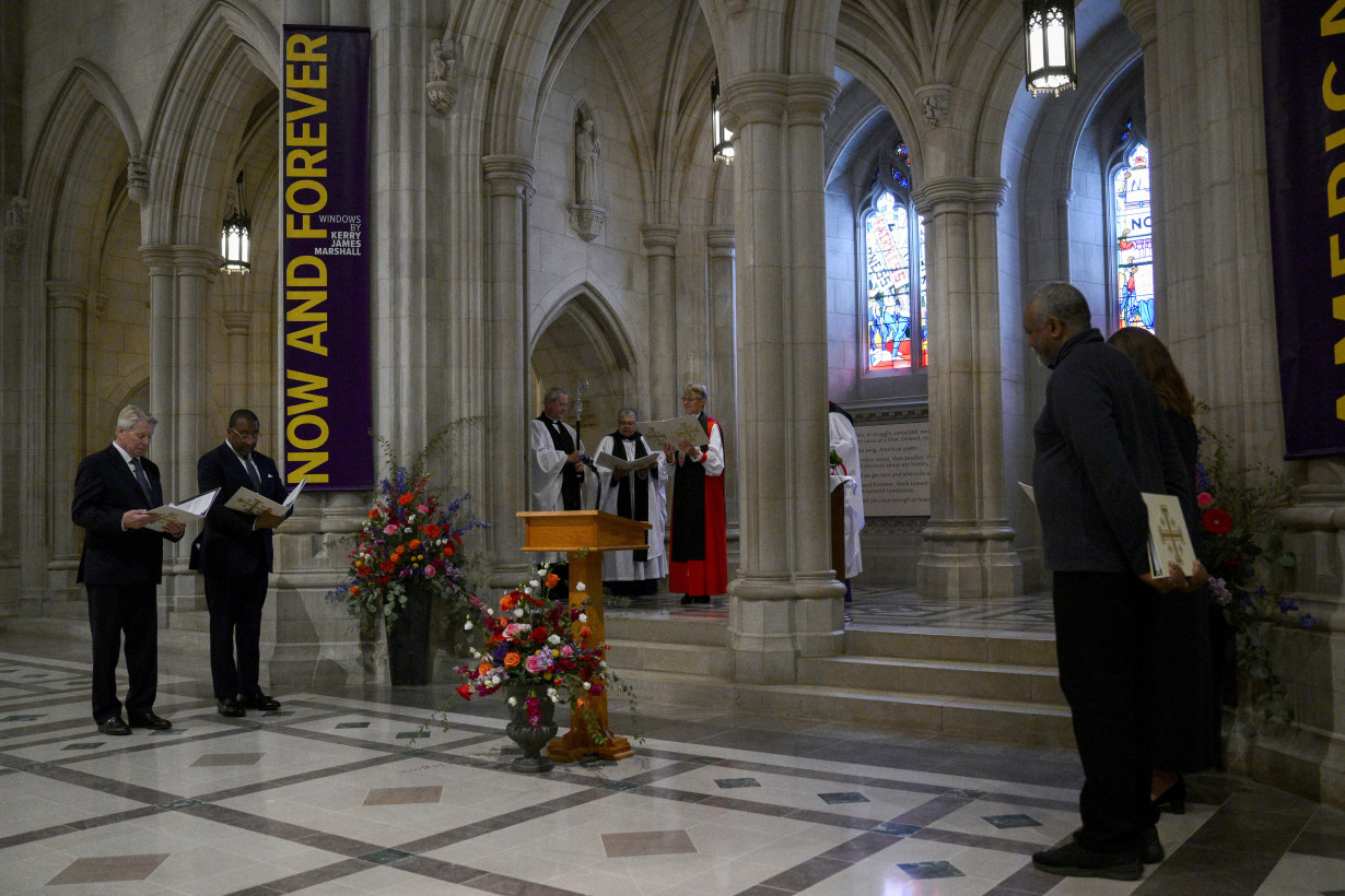 National Cathedral replaces windows honoring Confederacy with stained-glass homage to racial justice