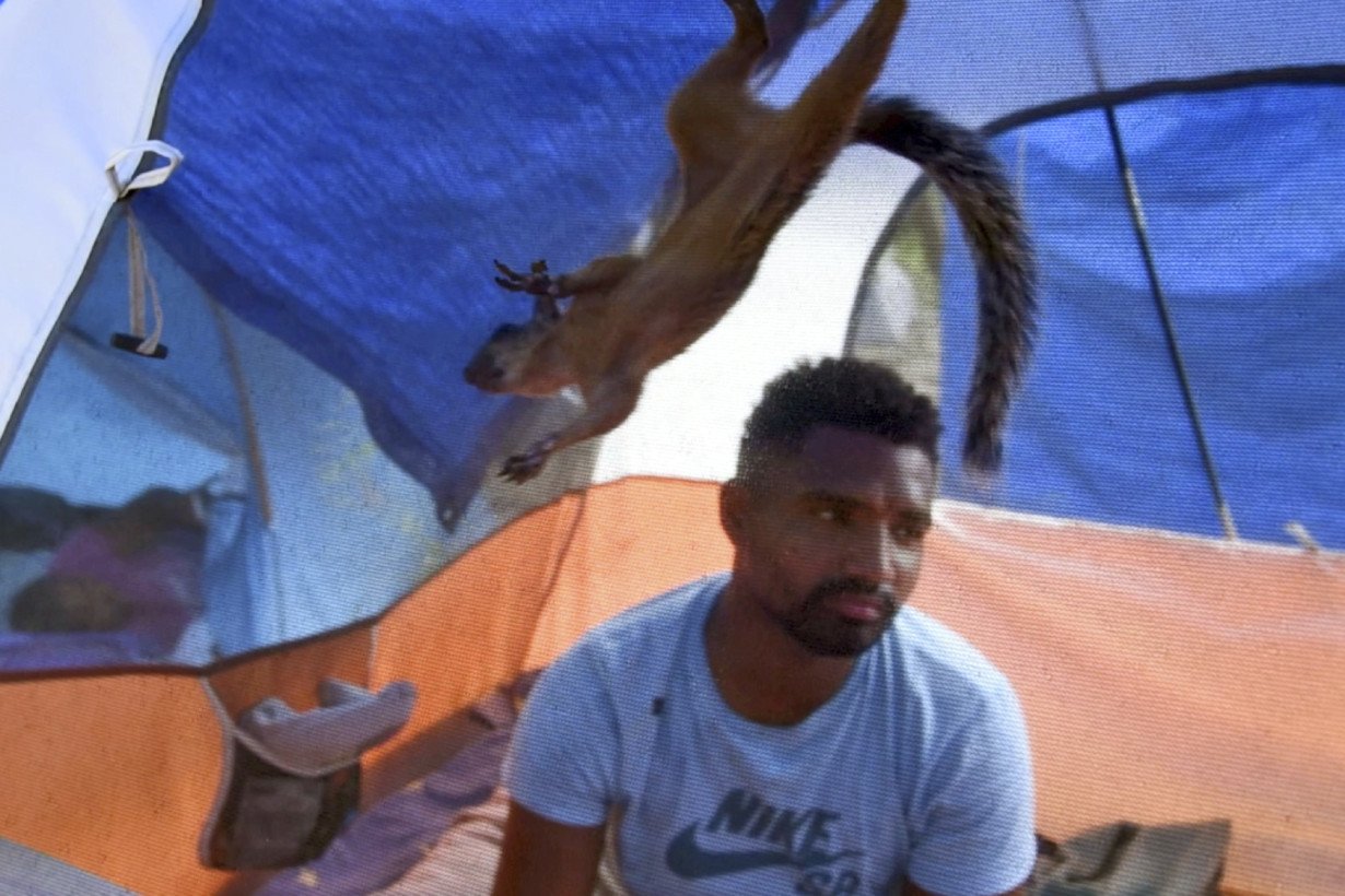 A Venezuelan man and his pet squirrel made it to the US border. Now he's preparing to say goodbye