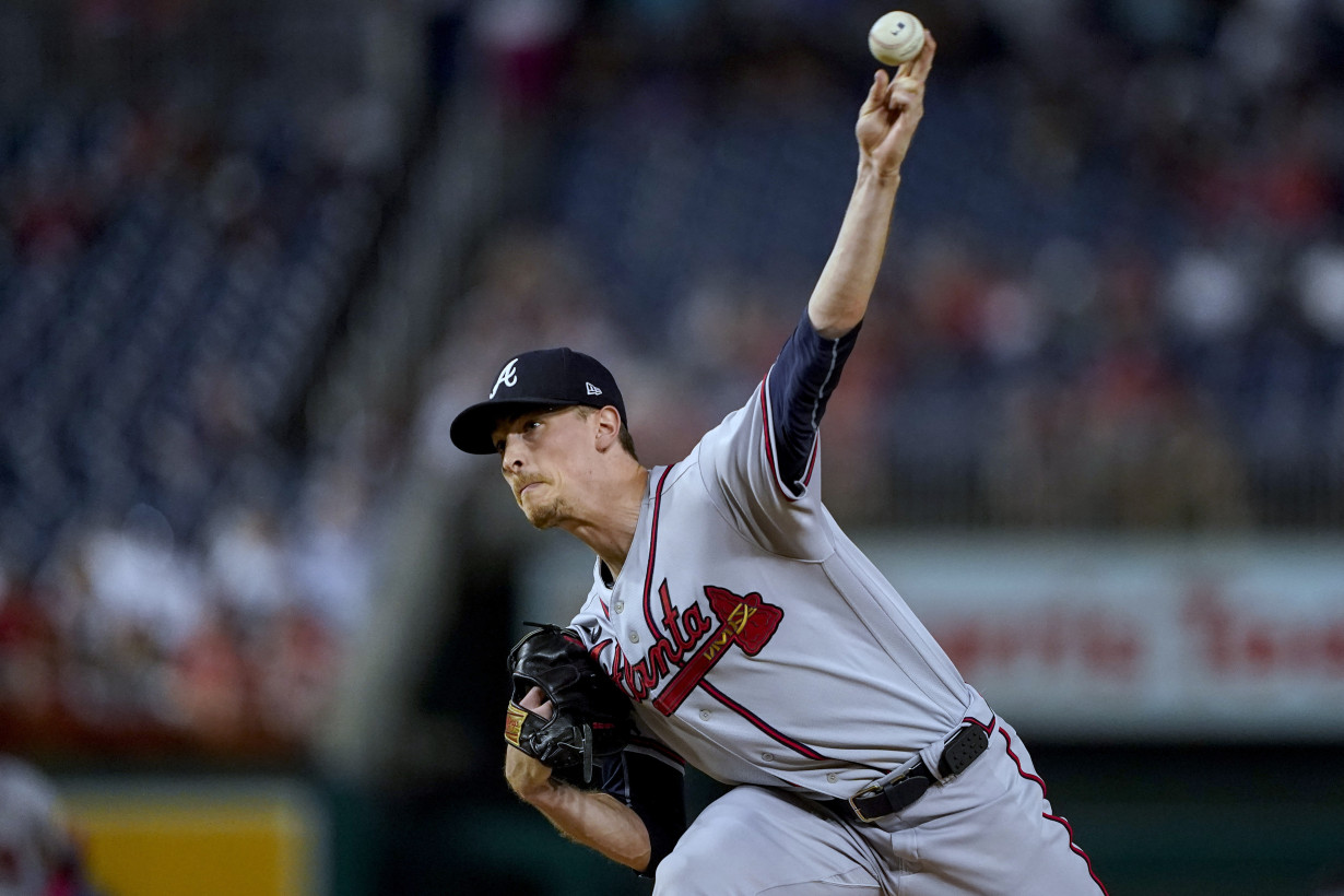 Braves Nationals Baseball