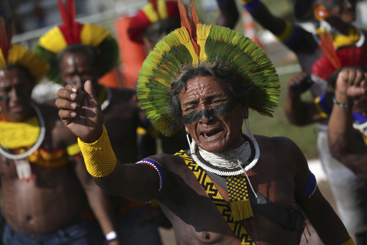 Indigenous people in Brazil shed tears of joy as the Supreme Court enshrines their land rights