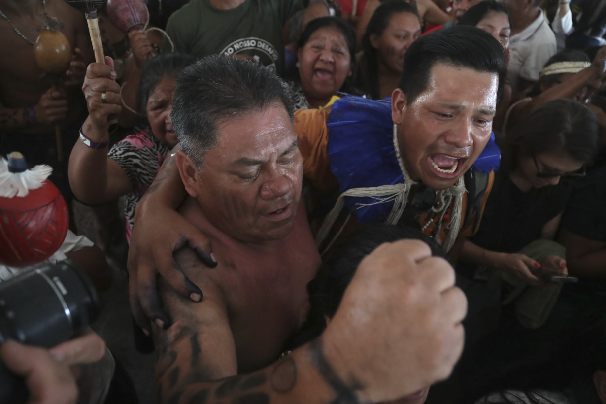 Indigenous people in Brazil shed tears of joy as the Supreme Court enshrines their land rights