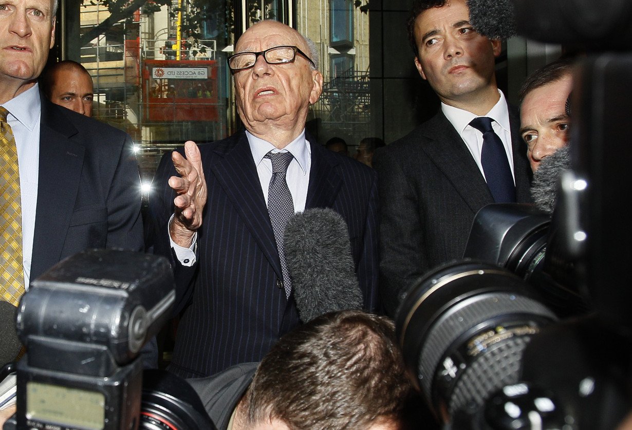 Hero or villain? Rupert Murdoch’s exit stirs strong feelings in Britain, where he upended the media