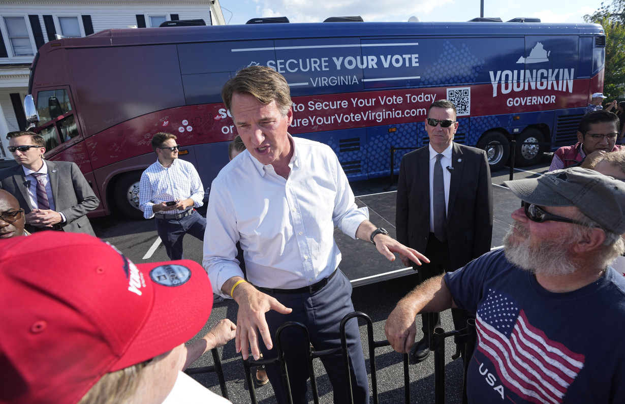 Both parties rally supporters as voting begins in Virginia's closely watched legislative elections