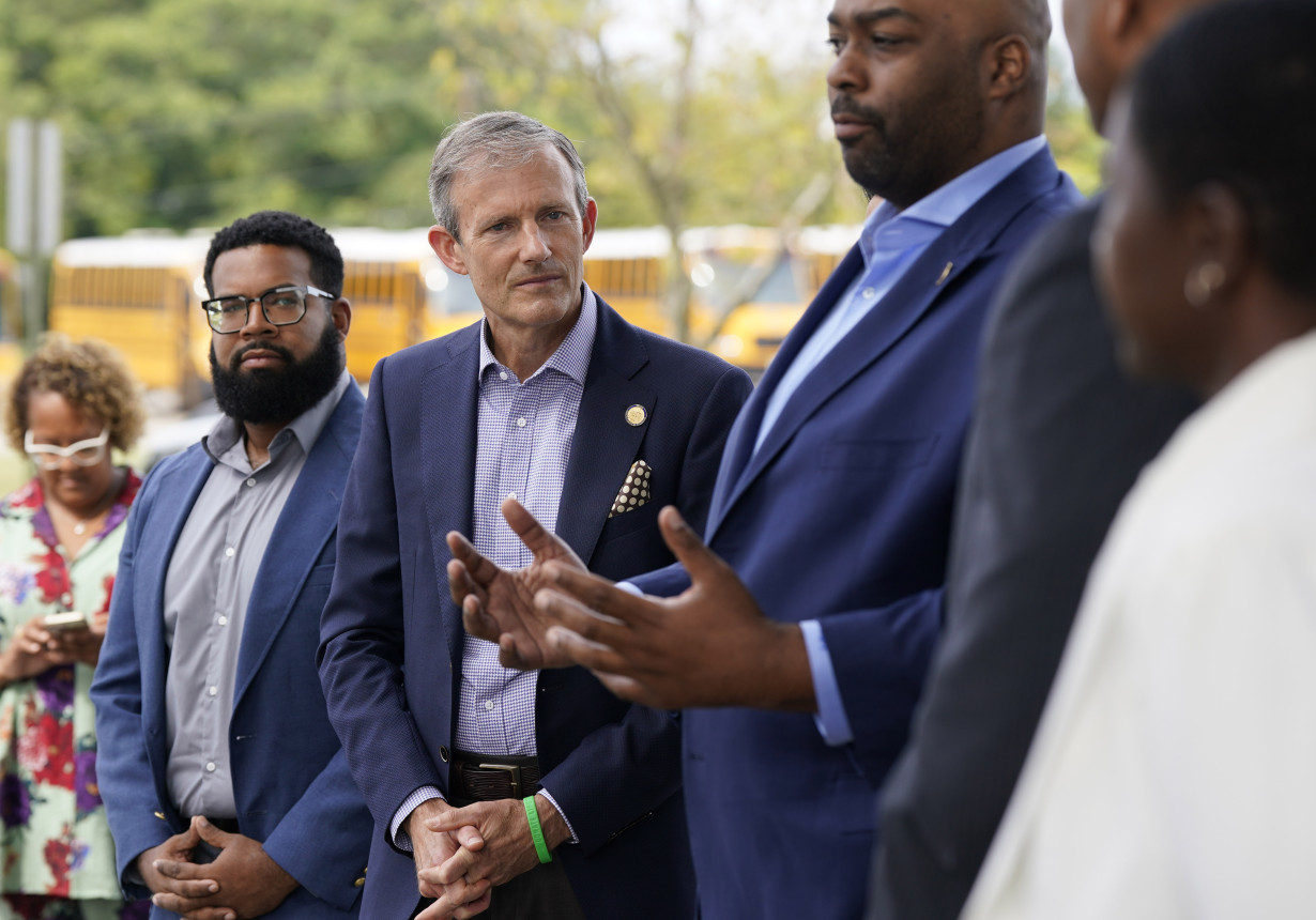 Both parties rally supporters as voting begins in Virginia's closely watched legislative elections