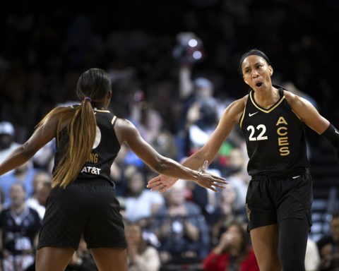 Aces' A'ja Wilson repeats as WNBA Defensive Player of the Year