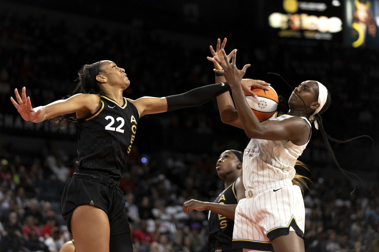 Aces' A'ja Wilson repeats as WNBA Defensive Player of the Year