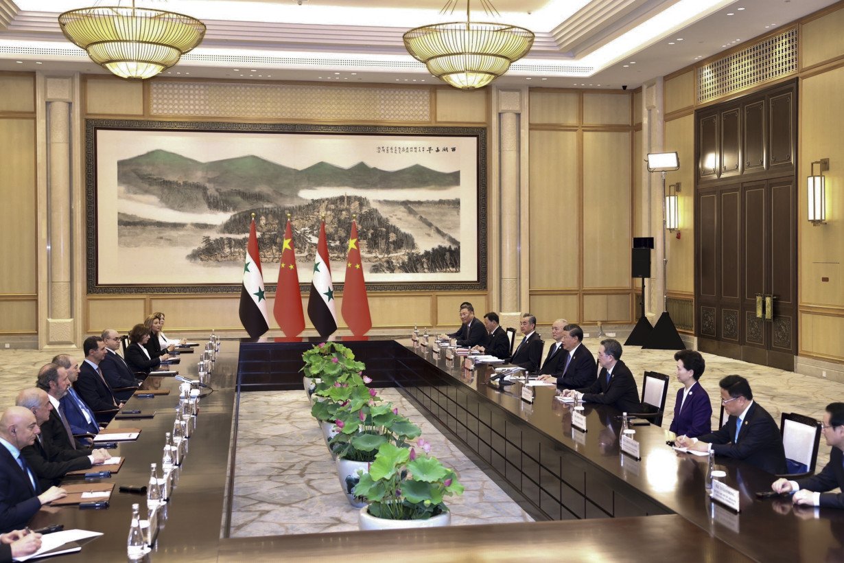 Leaders of Syria and China announce strategic partnership as part of Asian Games diplomacy