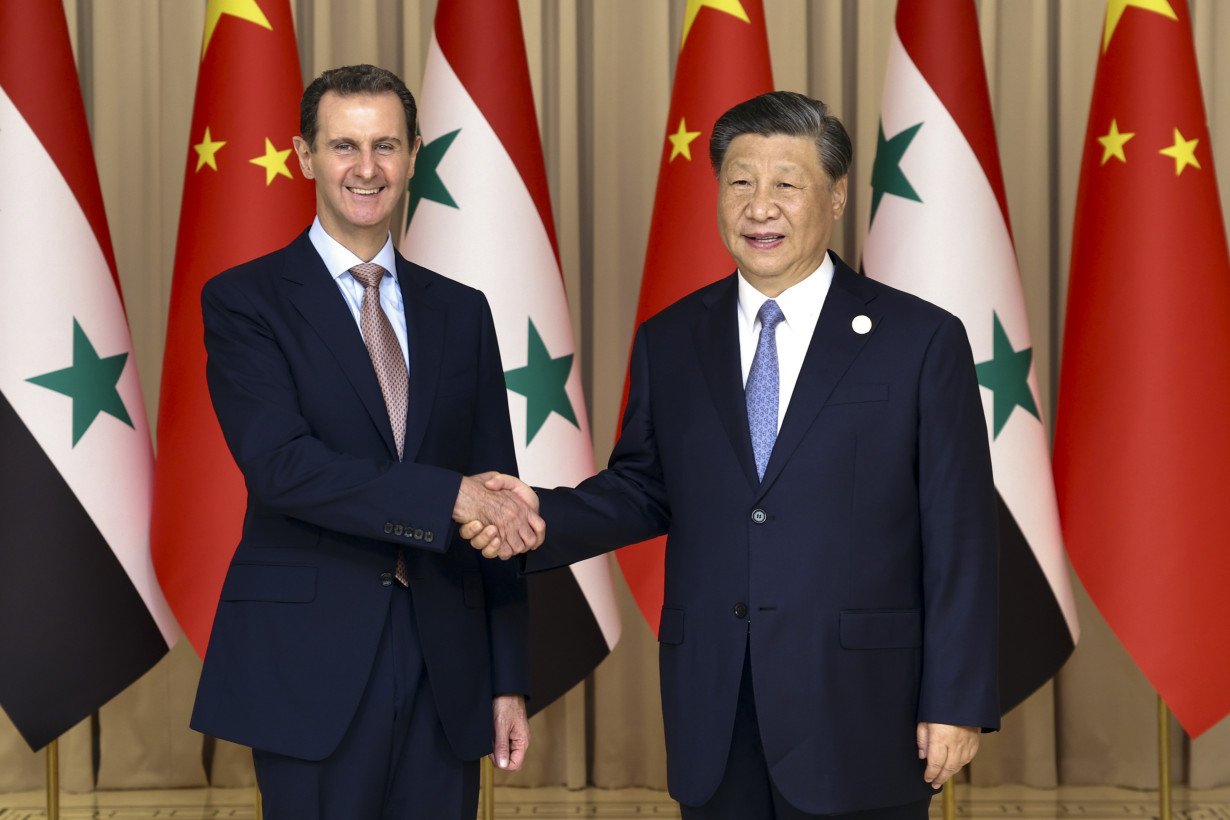 Leaders of Syria and China announce strategic partnership as part of Asian Games diplomacy