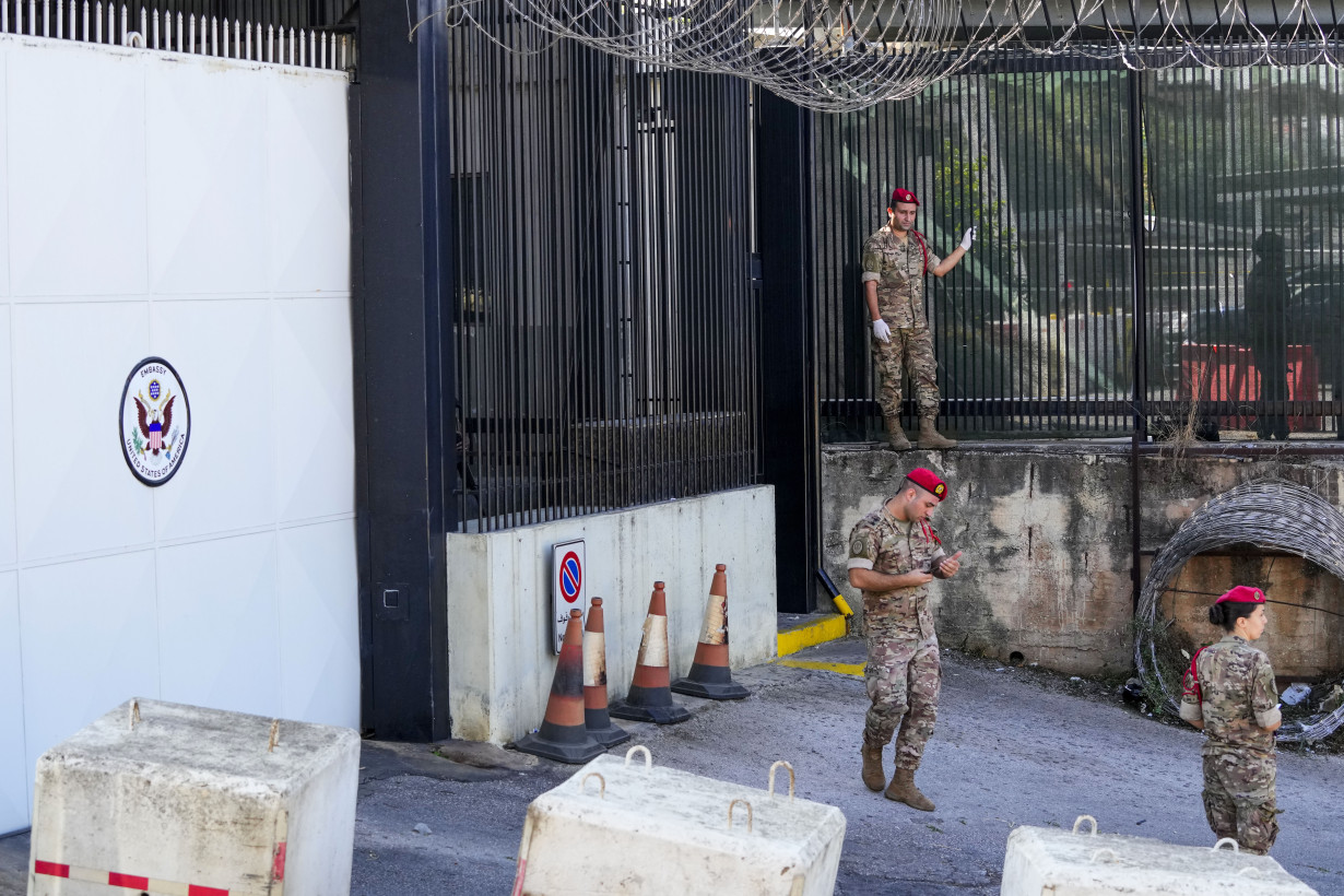 Lebanon launches probe into late-night shots outside US Embassy that caused no injuries