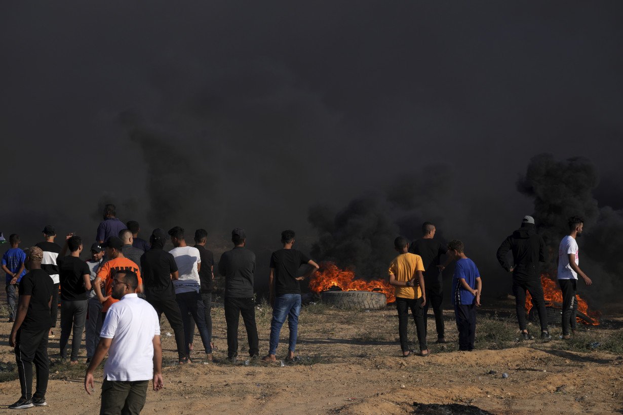 Six Palestinians are killed in latest fighting with Israel, at least 3 of them militants