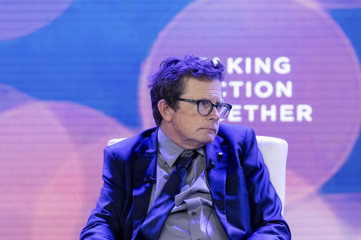 Michael J. Fox receives 2023 Elevate Prize Catalyst Award at Clinton Global Initiative