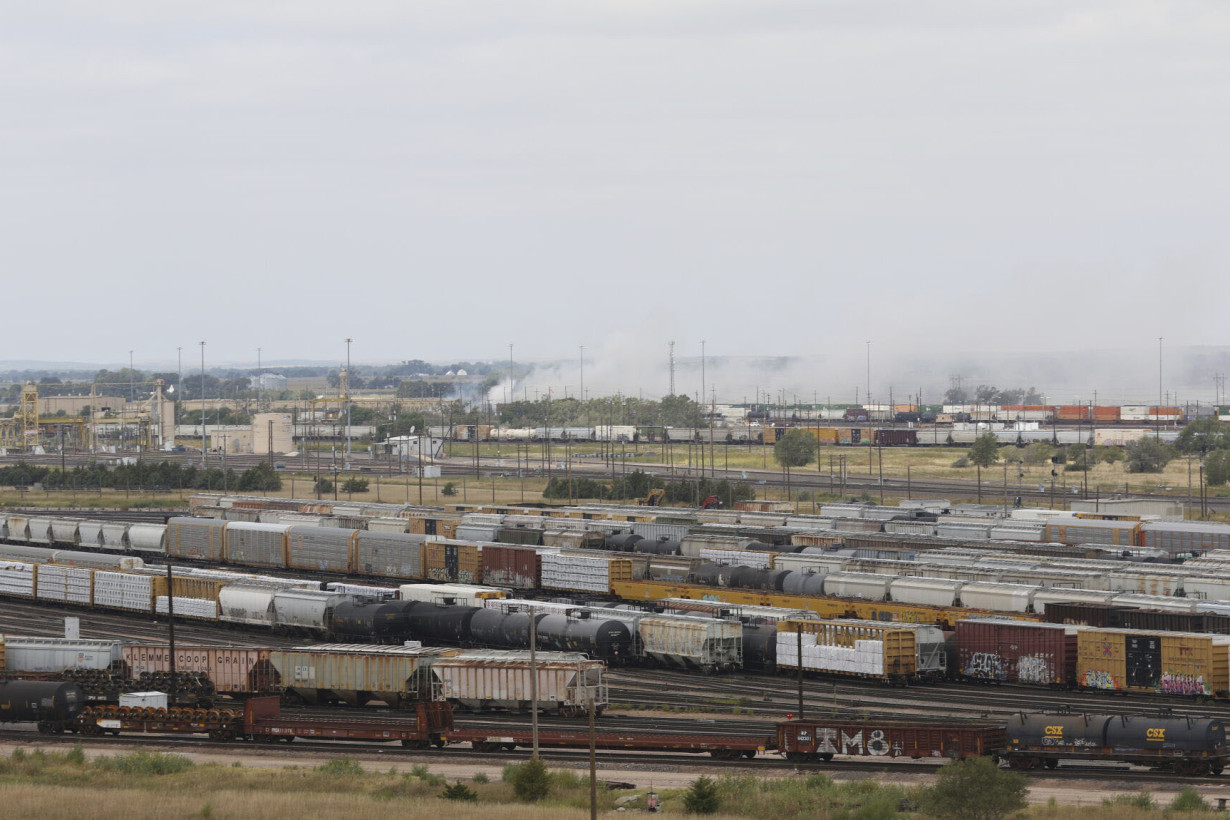 Railyard Explosion Nebraska