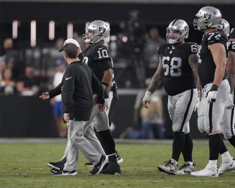 Raiders' Garoppolo is in concussion protocol, putting his start for Chargers game in question