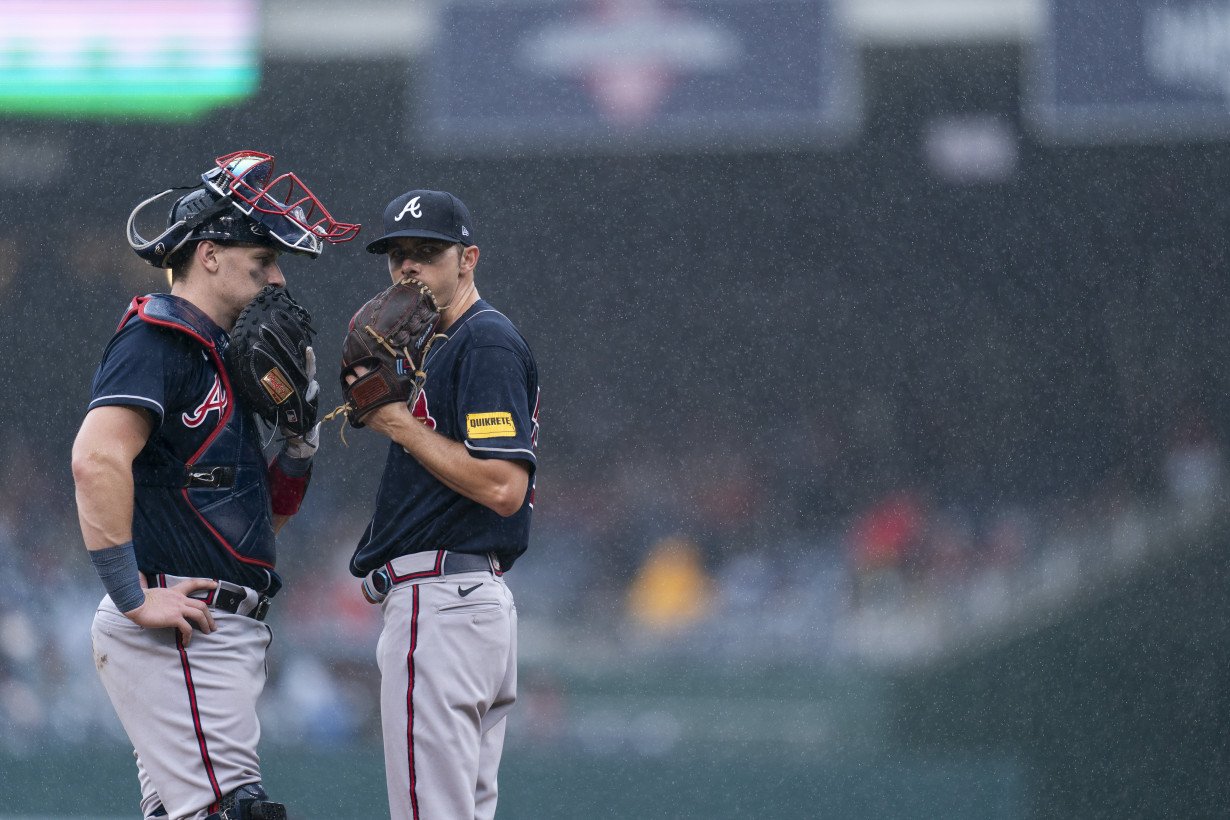 MLB-leading Braves are dealing with an ailing rotation as the playoffs loom