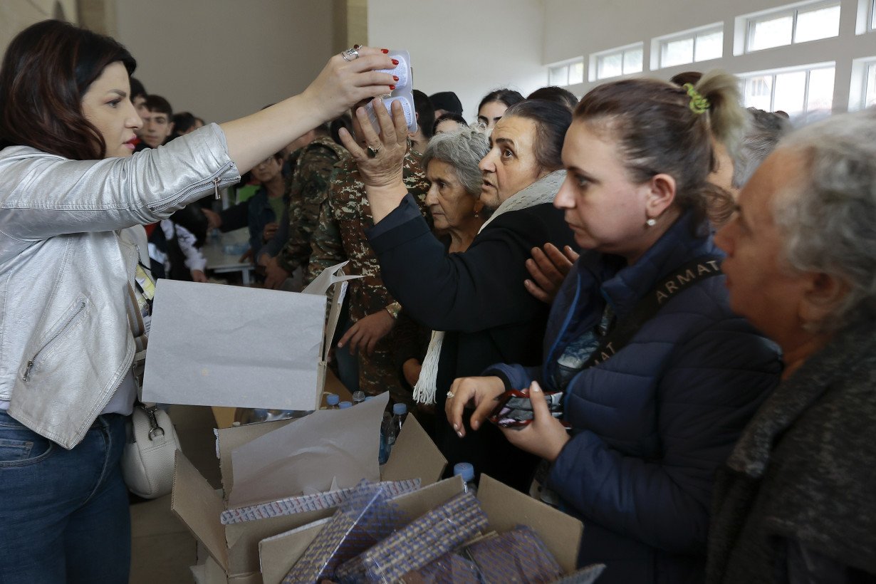 Exasperated residents flee Nagorno-Karabakh after Azerbaijan seizes control of breakaway region