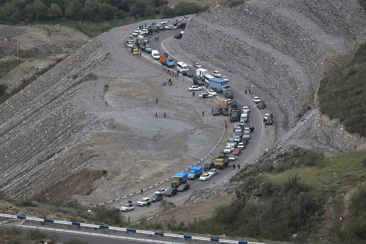 Exasperated residents flee Nagorno-Karabakh after Azerbaijan seizes control of breakaway region