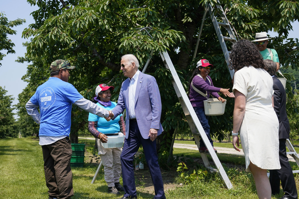 Election 2024 Biden Farmworkers