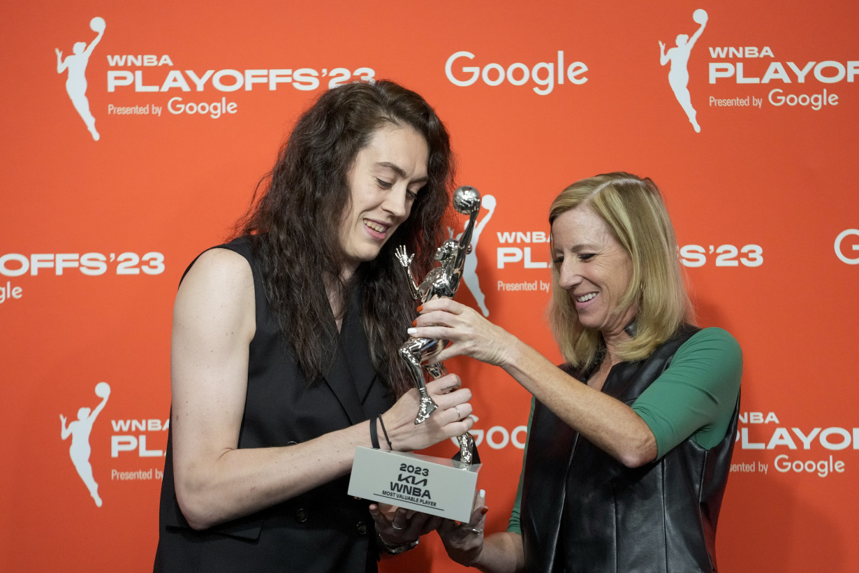 Breanna Stewart edges Alyssa Thomas and A'ja Wilson for WNBA MVP award in tight race