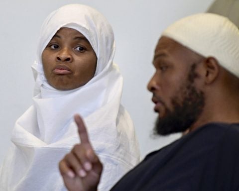 Abduction and terrorism trial after boy found dead at New Mexico compound opens with mom's testimony