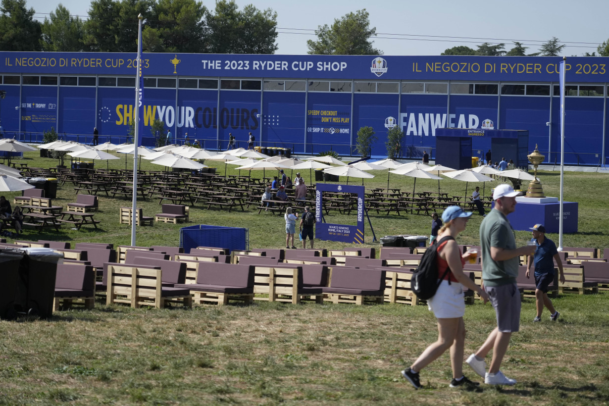 Italy Ryder Cup Food Trucks