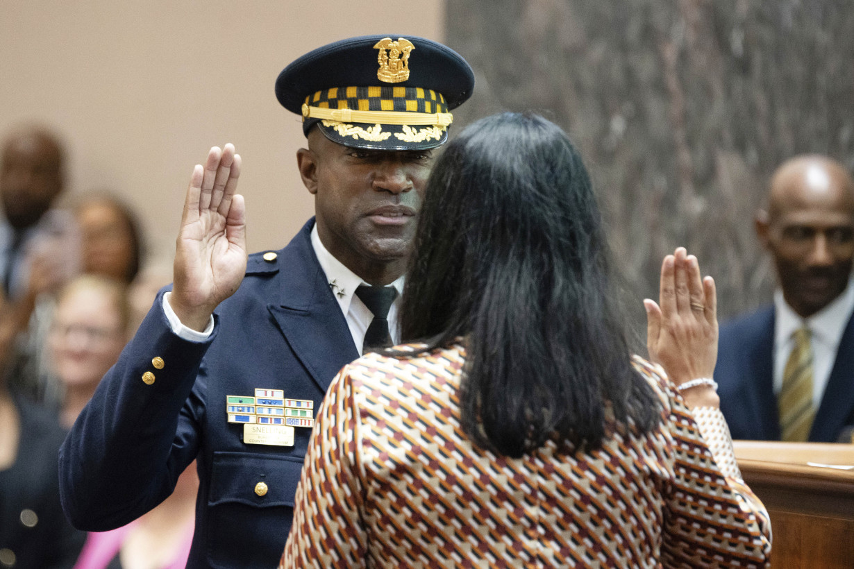 There's a new police superintendent in Chicago. The city council chose the ex-counterterrorism head