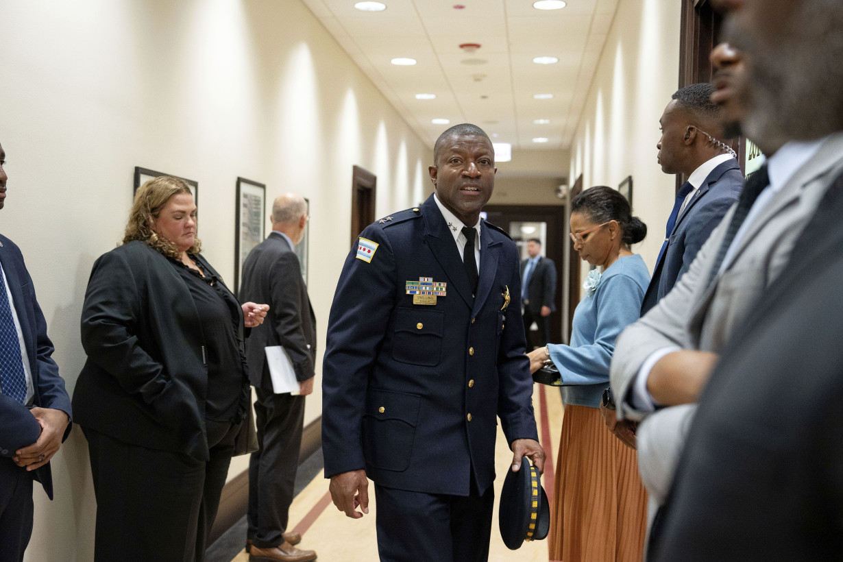 There's a new police superintendent in Chicago. The city council chose the ex-counterterrorism head