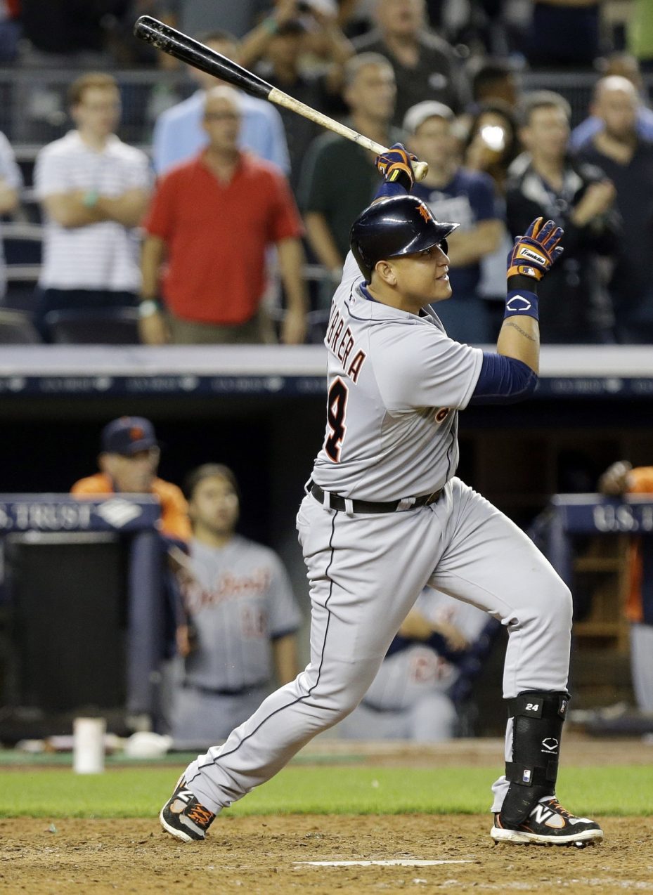 Tigers Cabrera's Farewell Baseball