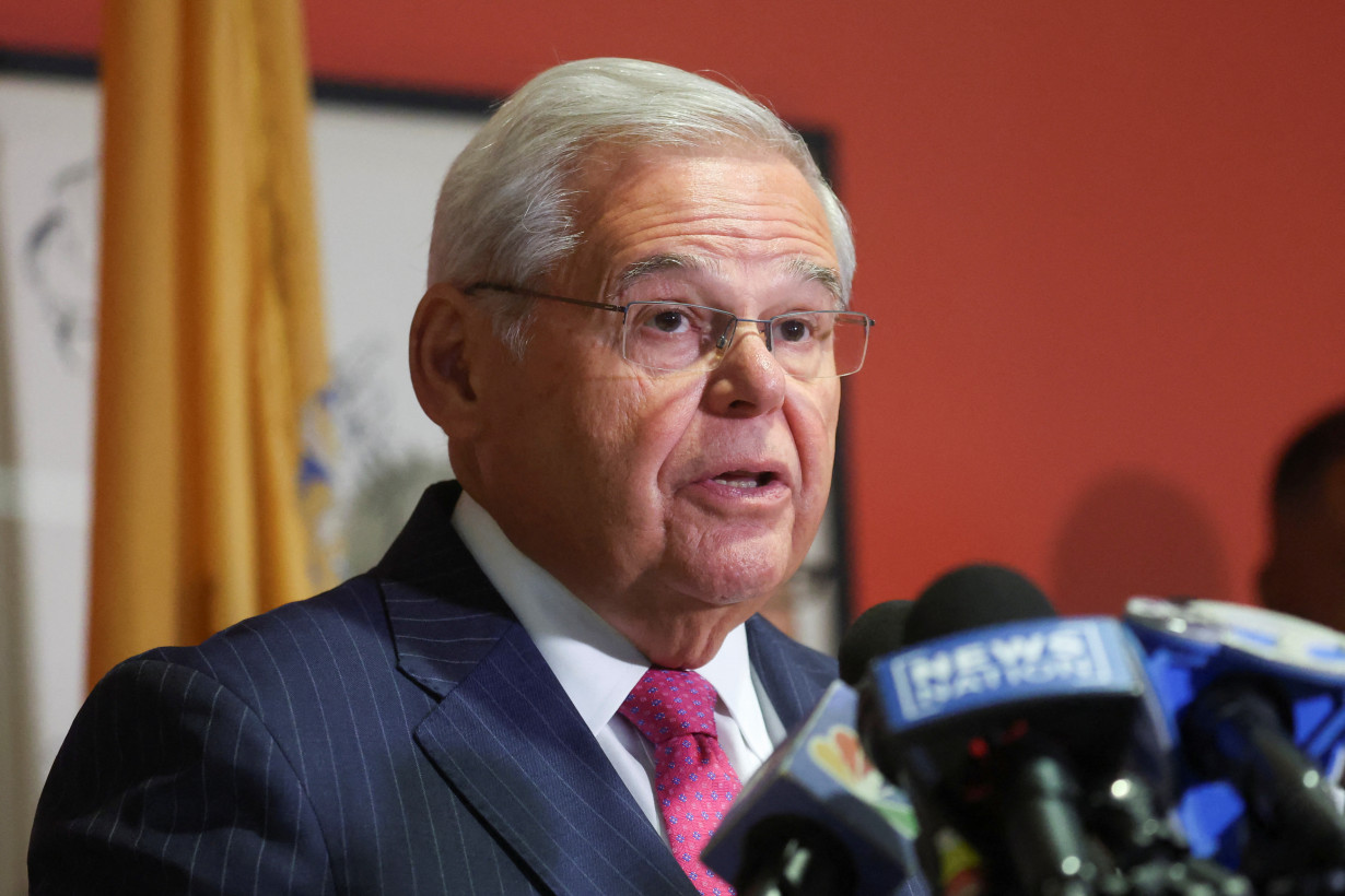 U.S. Senator Bob Menendez to make first remarks following indictment