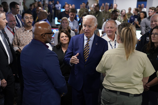 Biden heads to Florida to see Idalia's destruction. But he won't be seeing Gov. DeSantis