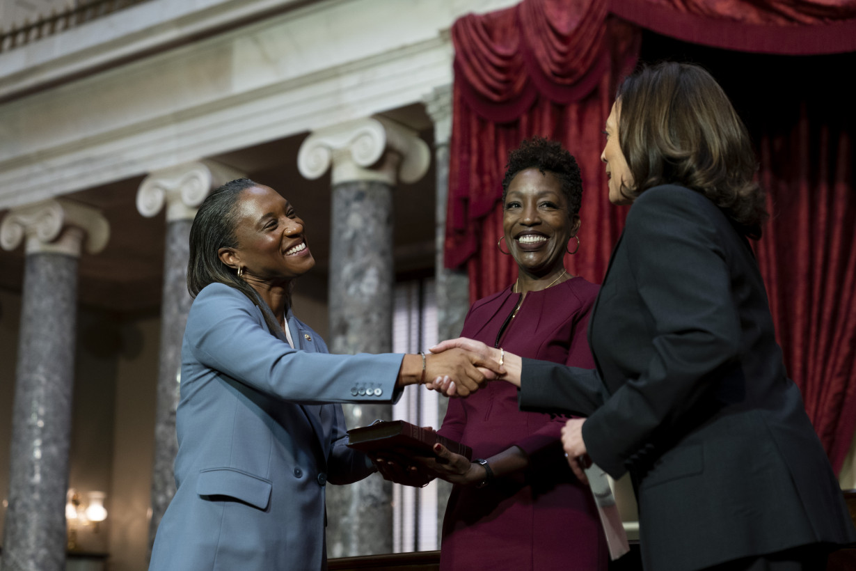 Butler sworn in as third Black female senator in US history, replaces late California Sen. Feinstein