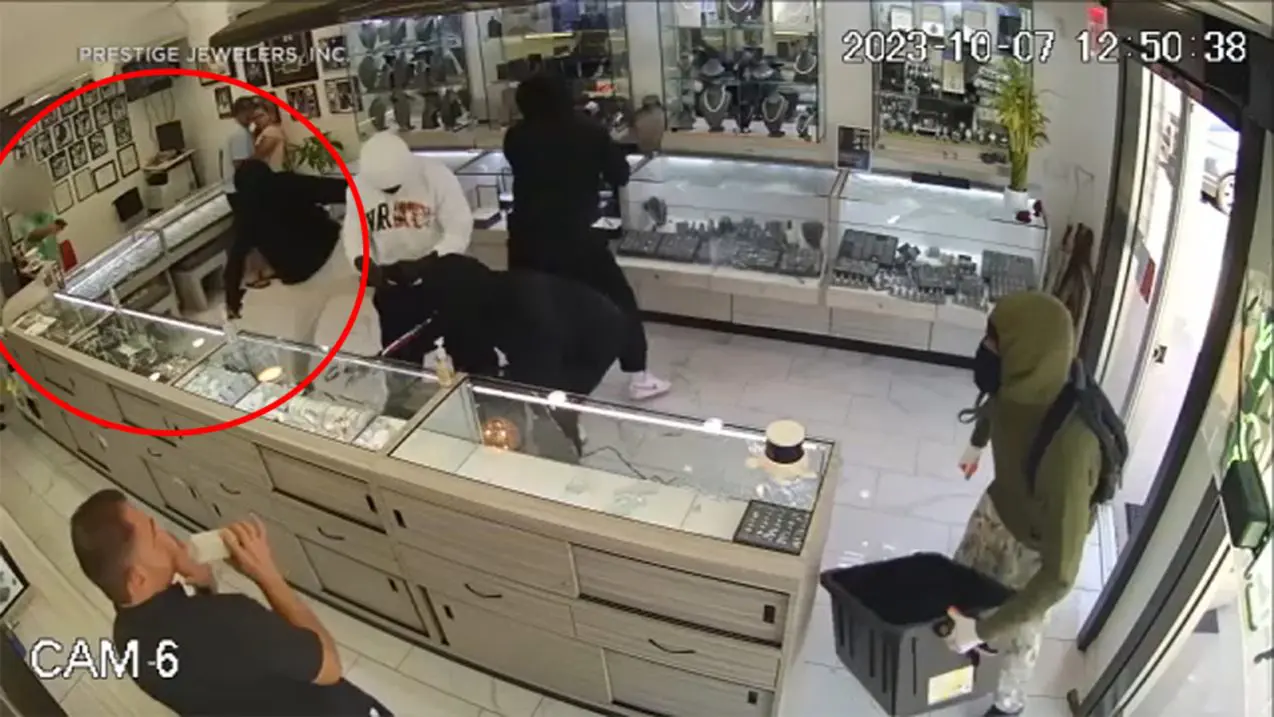 LA Post: Surveillance Video Captures Daring Daylight Robbery. Watch the Video.
