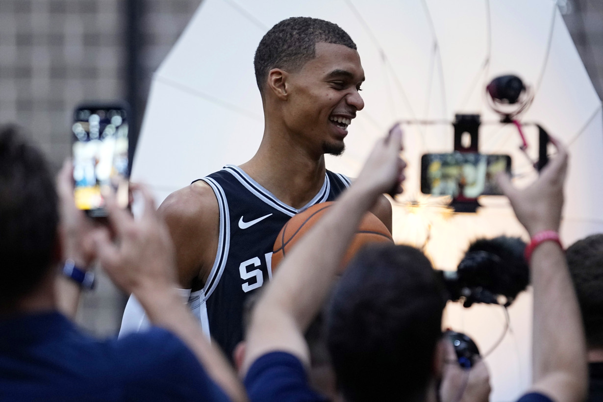 Media Day Spurs Basketball