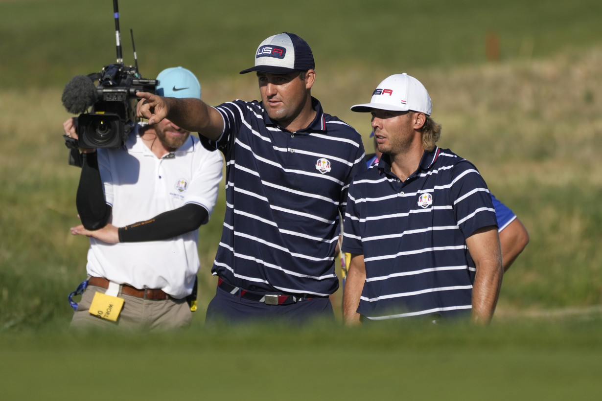 Europe strikes back in Ryder Cup and ties record for largest lead