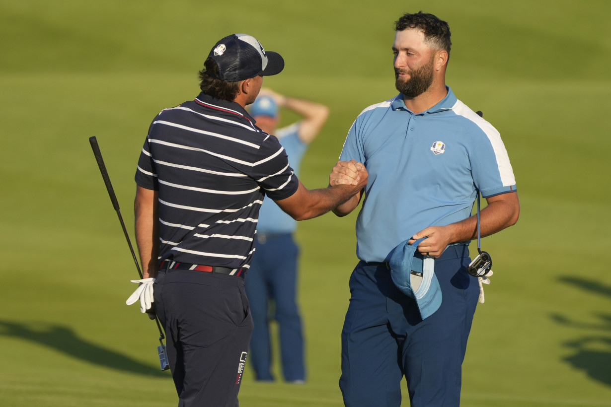 Live updates | McIlroy says Europeans won't be complacent after their 'amazing' Day 1 at Ryder Cup