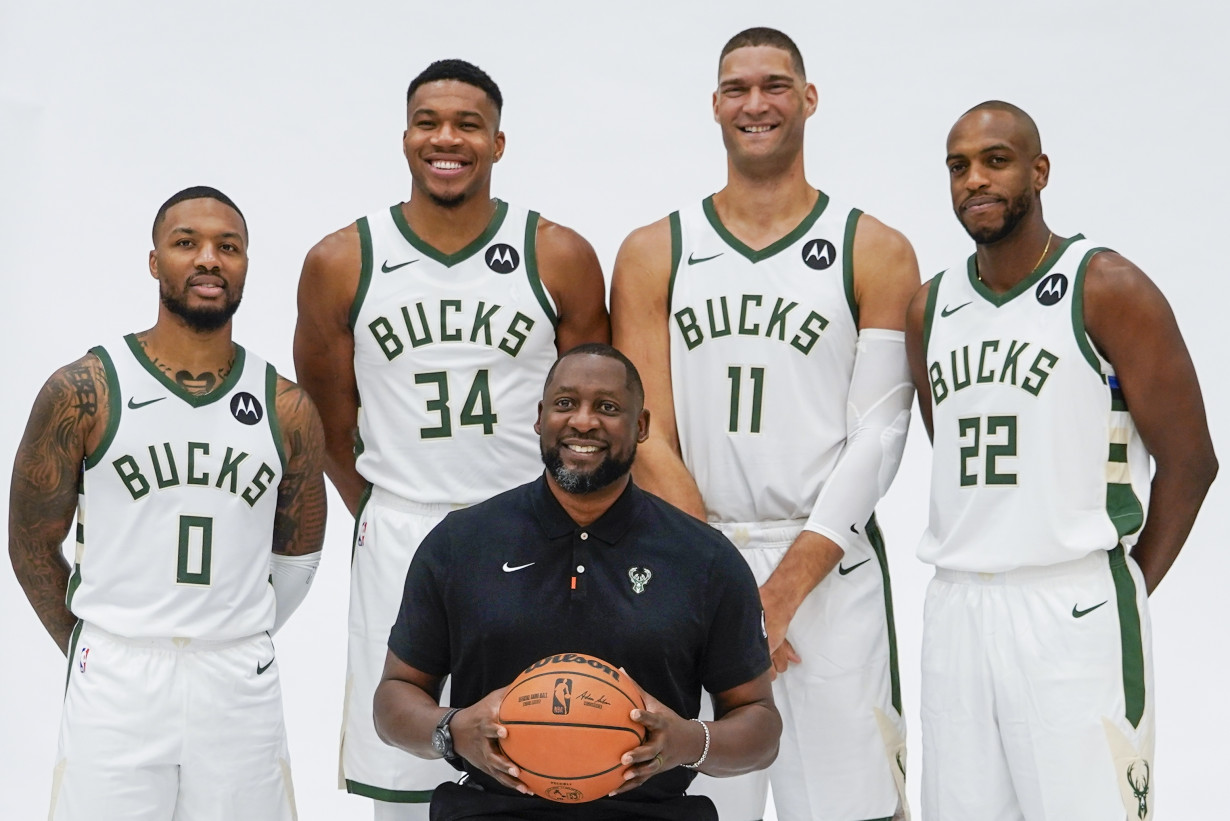 Media Day Bucks Basketball