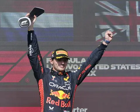 Verstappen earns hard-fought 50th career F1 victory at the US Grand Prix; Hamilton DQ from 2nd