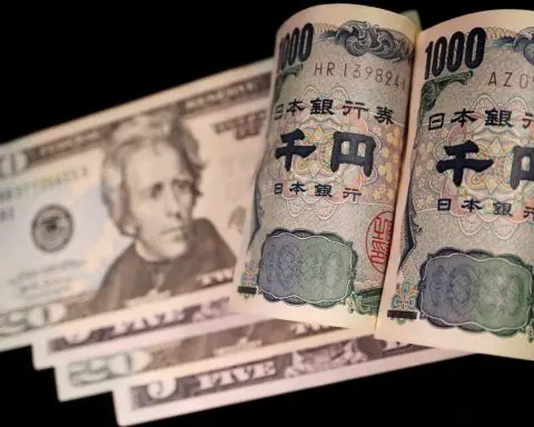 Dollar hits 150 yen then dips on intervention jitters