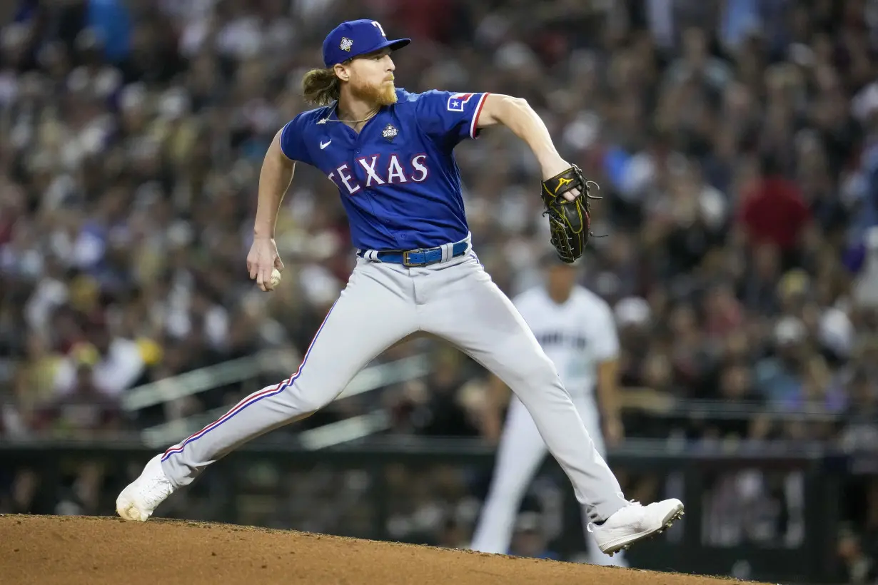 World Series Rangers Diamondbacks Baseball