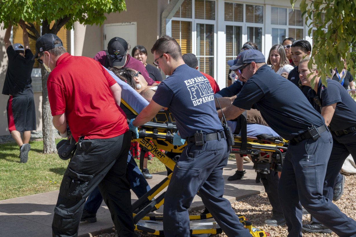 New Mexico man charged with attempted murder in shooting at protest over Spanish conquistador statue