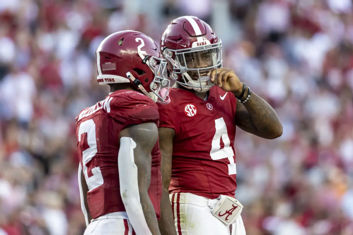 Milroe, No. 11 Alabama stage huge second-half rally, top No. 17 Tennessee 34-20