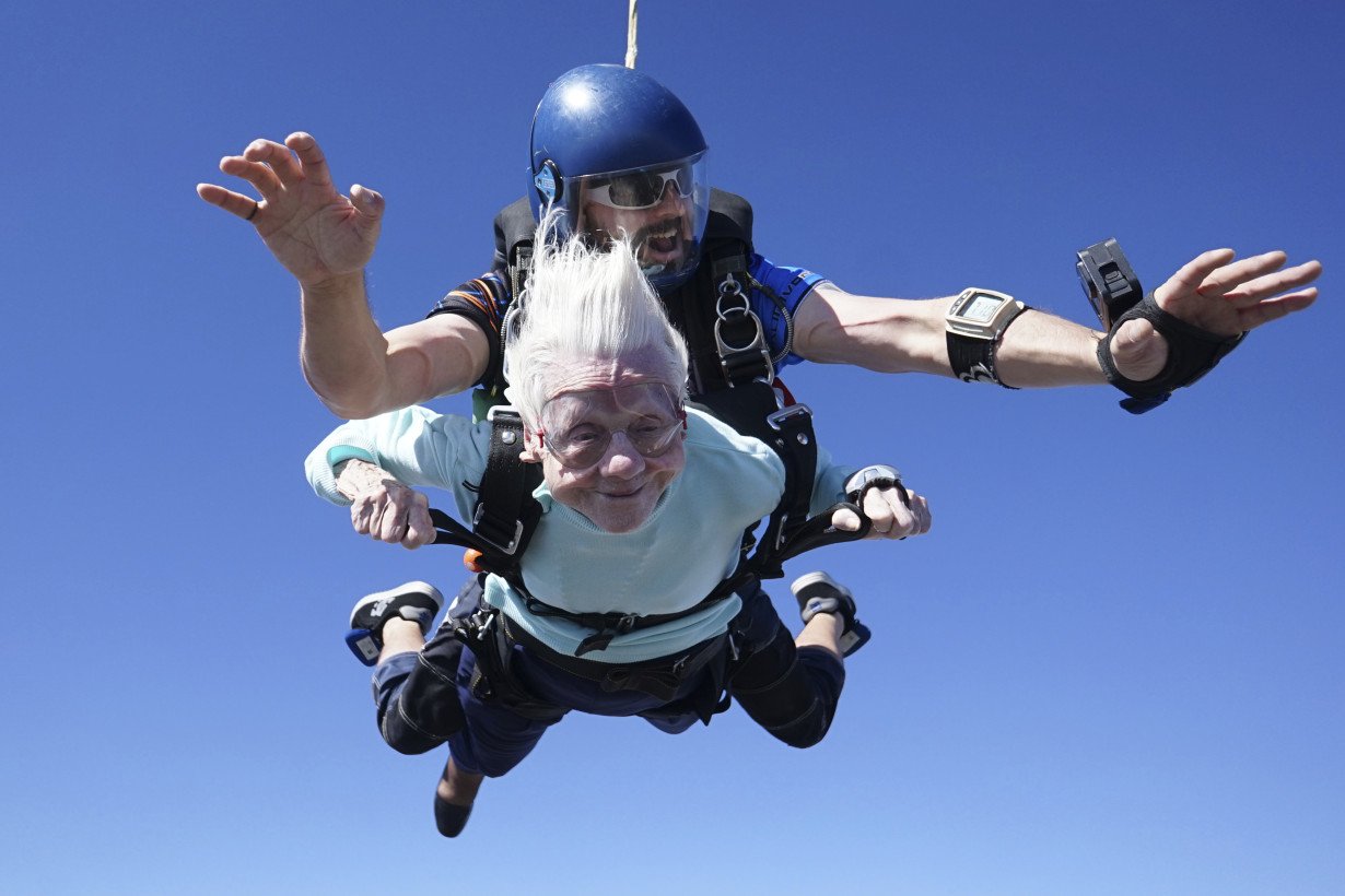 Oldest Skydiver