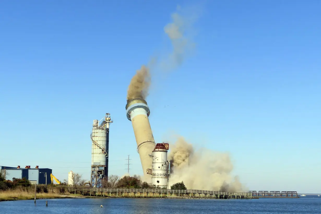 Former coal-fired power plant razed to make way for offshore wind electricity connection