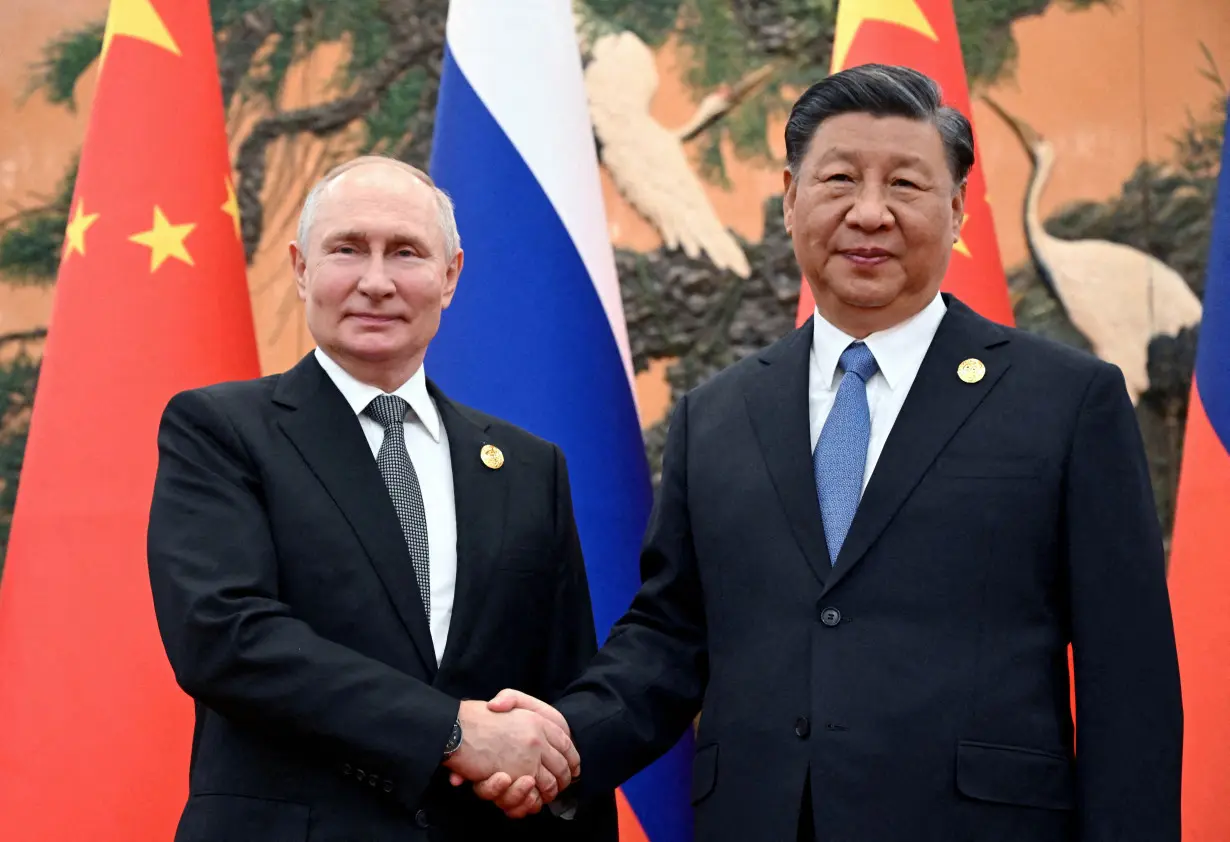 FILE PHOTO: China and Russia find common cause in Israel-Hamas crisis